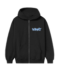 EMBROIDERED LOGO ZIP