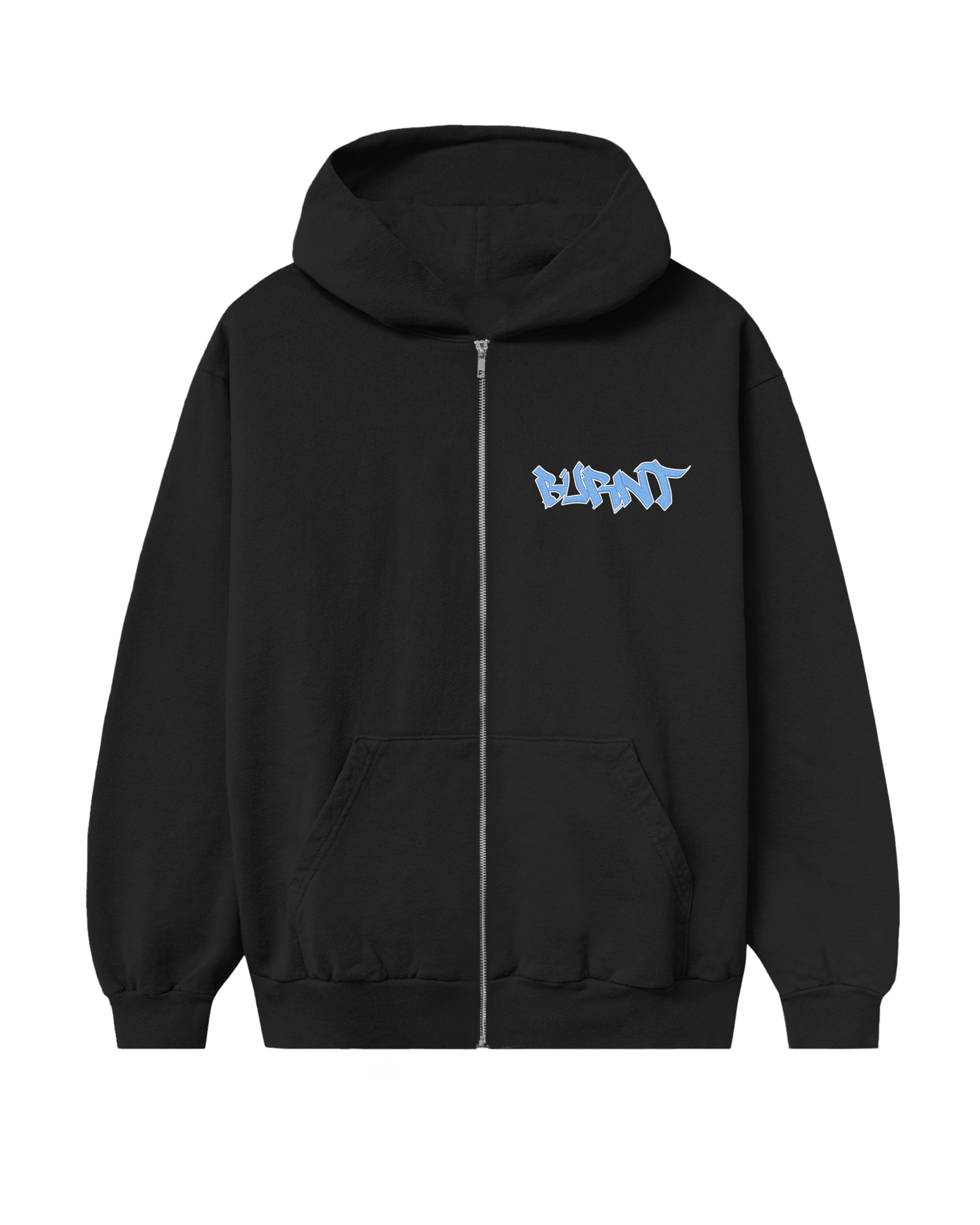EMBROIDERED LOGO ZIP