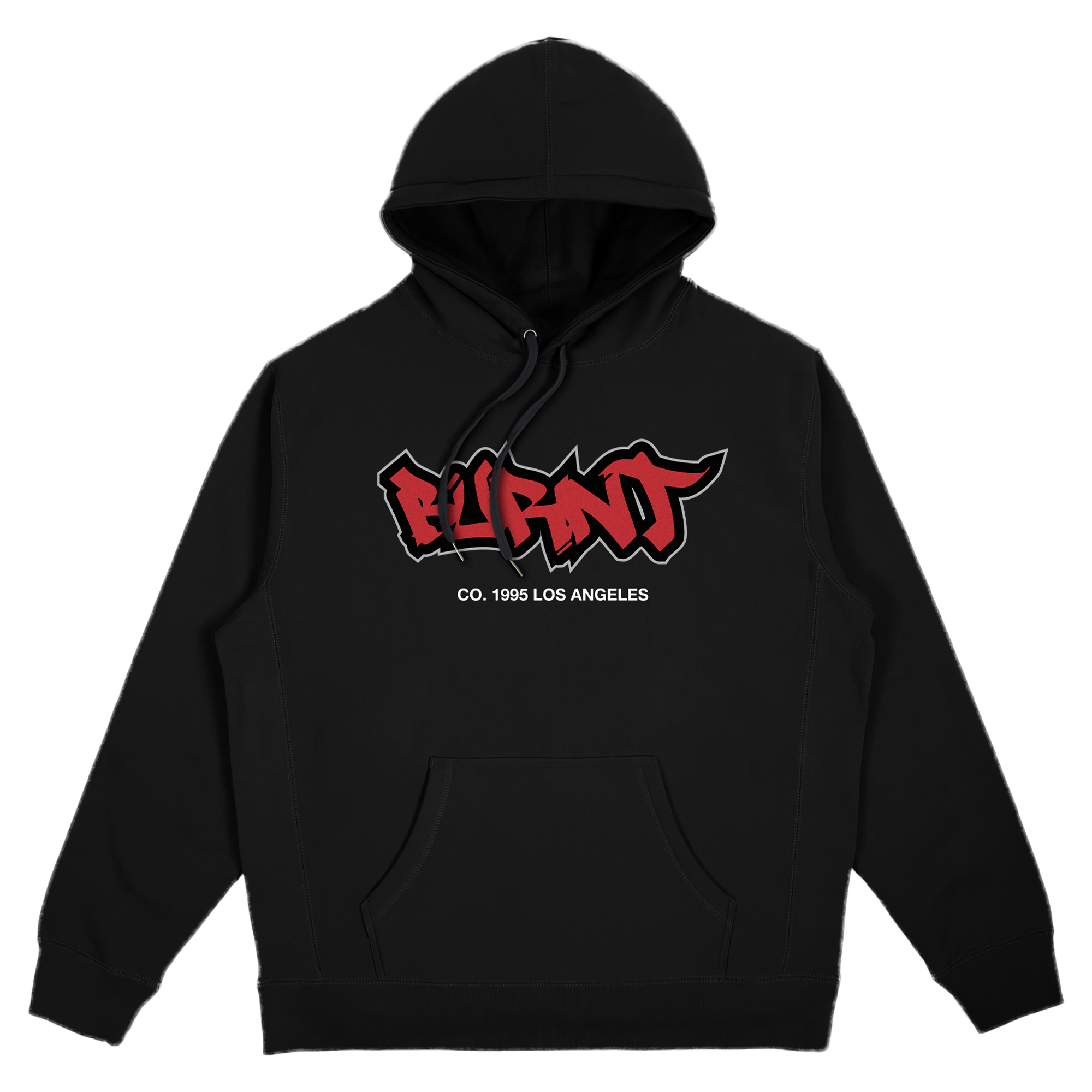 BURNTCO LOGO HOODIE [BLACK]