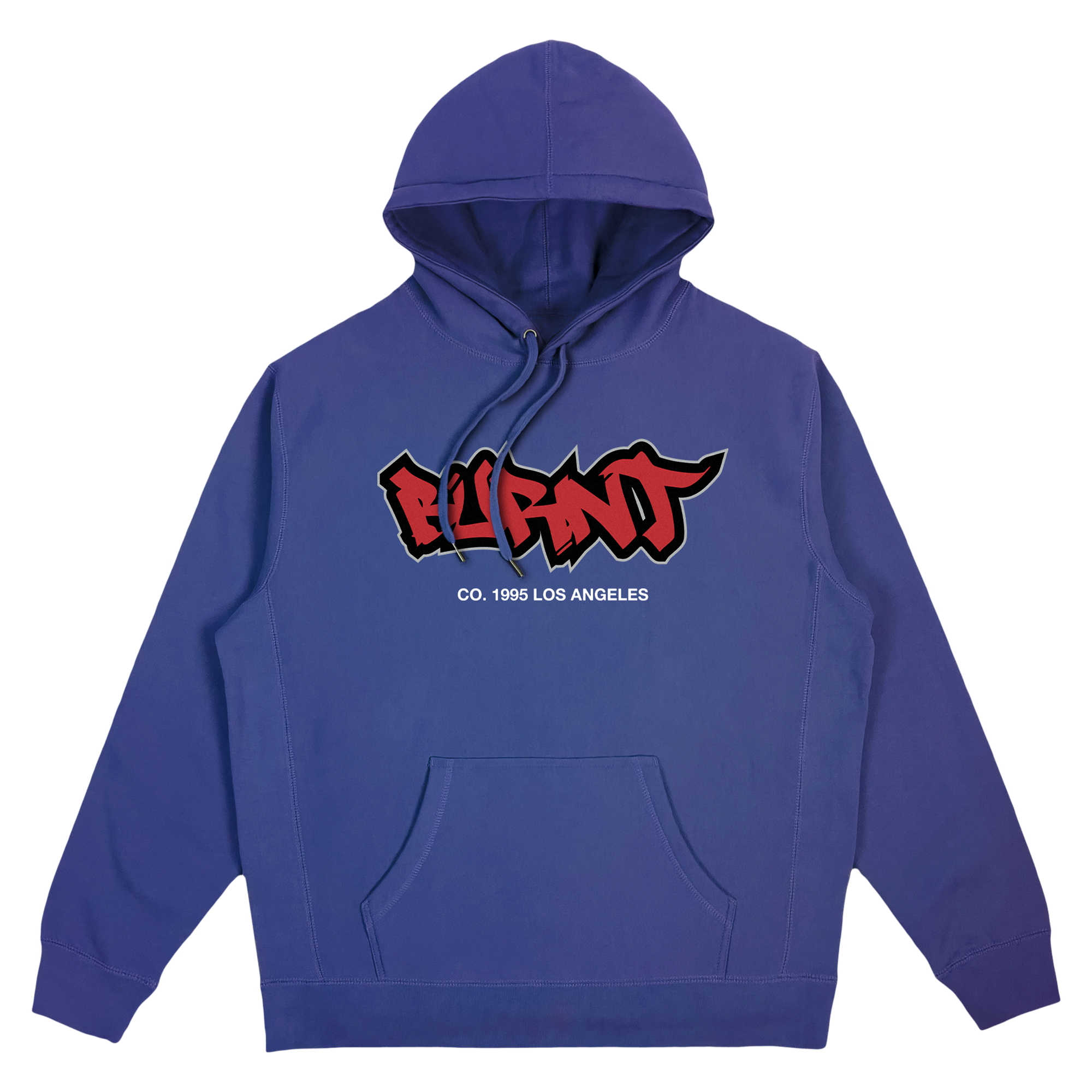 BURNTCO LOGO HOODIE [ROYAL BLUE]