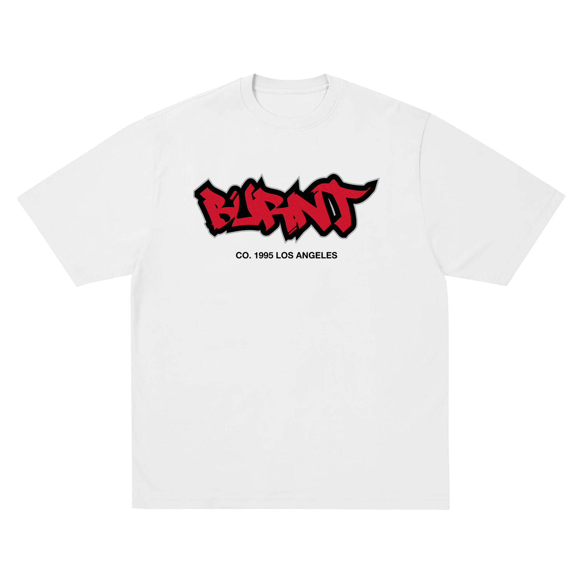 BURNTCO LOGO TEE [WHITE]