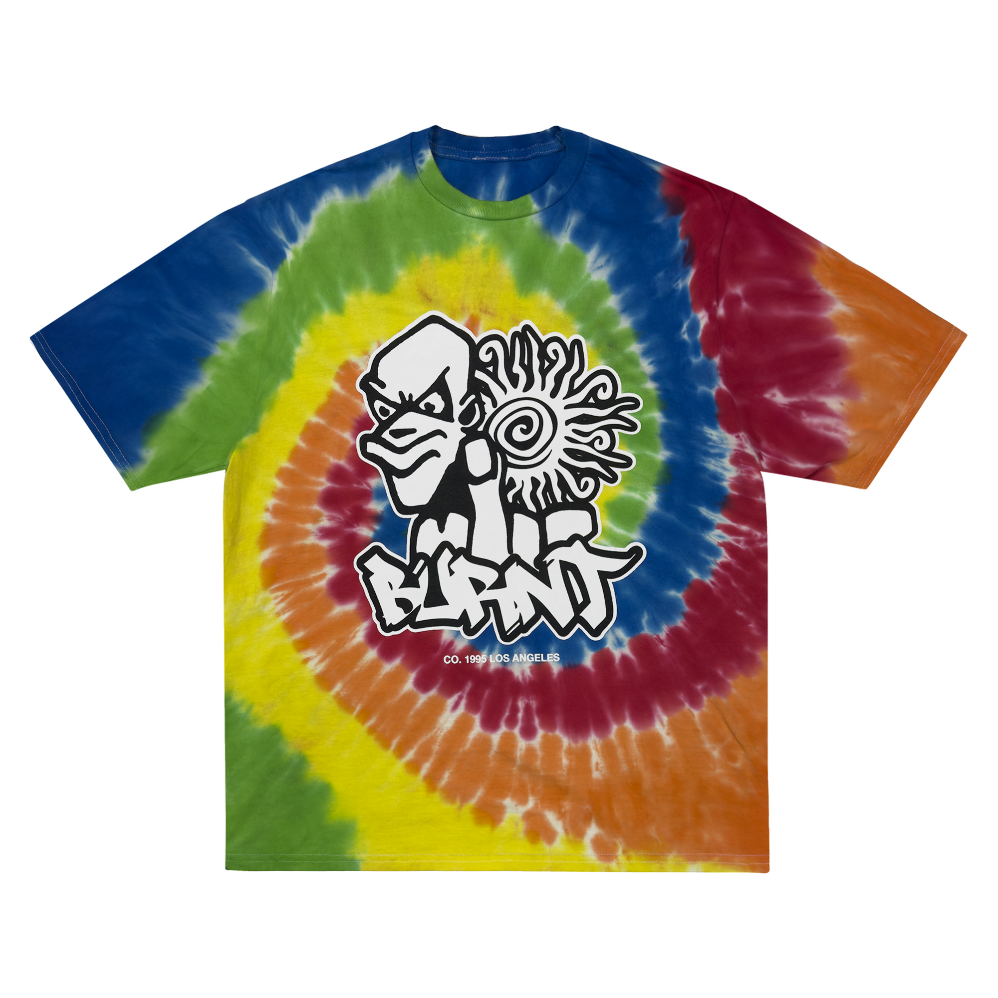 F*CK YOU TIE DYE TEE [RAINBOW TIE DYE]
